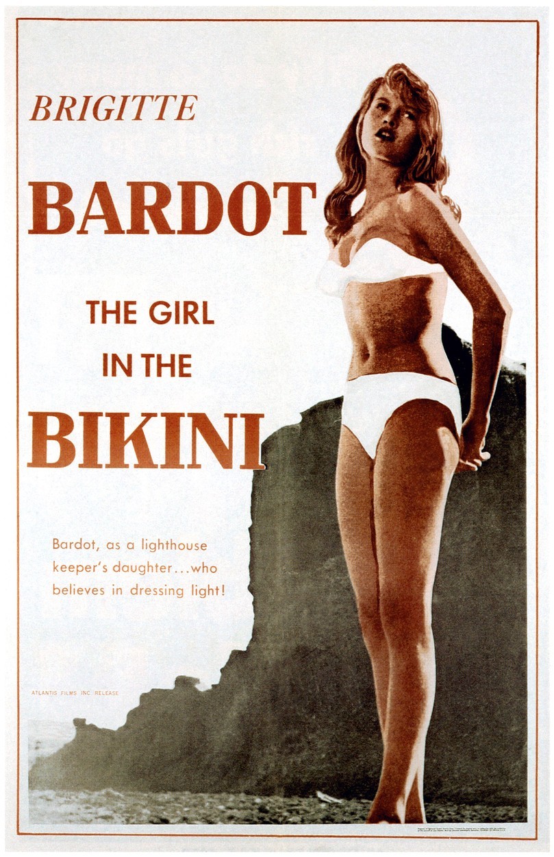 The Girl in the Bikini, Brigitte Bardot, 1952