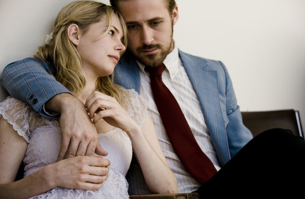 6. Blue Valentine Ryan Gosling je leta 2010 v njem zaigral z Michelle Williams.