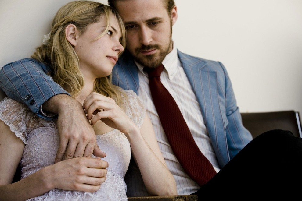 6. Blue Valentine Ryan Gosling je leta 2010 v njem zaigral z Michelle Williams.