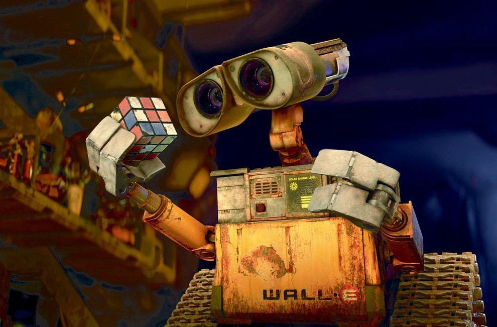 5. WALL-E Risanka iz leta 2008 vam bo hitro prirasla k srcu.