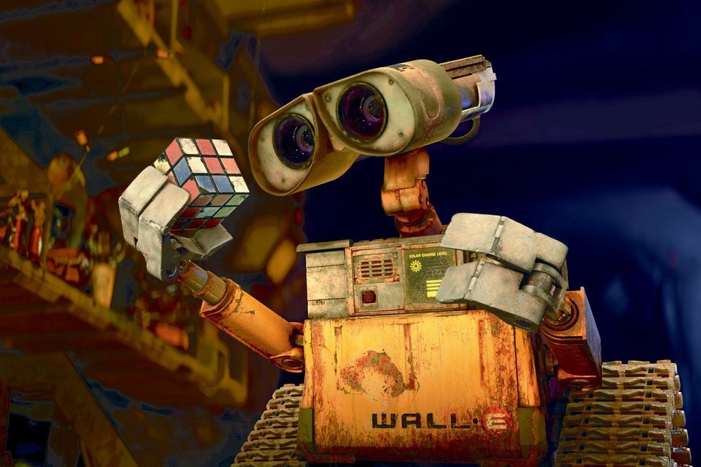 5. WALL-E Risanka iz leta 2008 vam bo hitro prirasla k srcu.