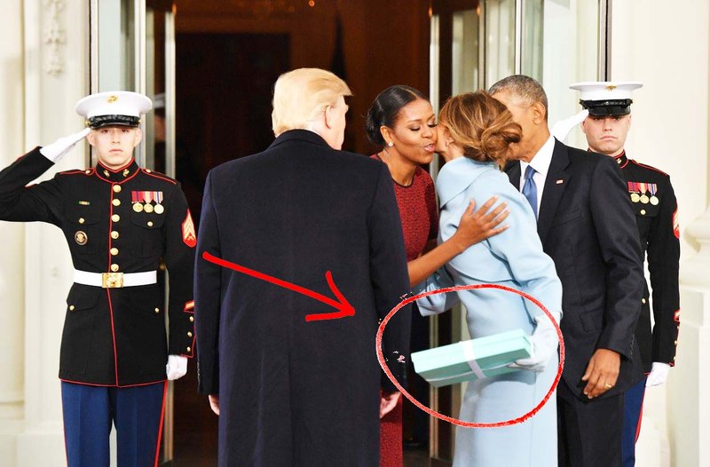 Michelle Obama je končno razkrila, kaj se je skrivalo v razvpiti Tiffany škatli! (foto: profimedia)