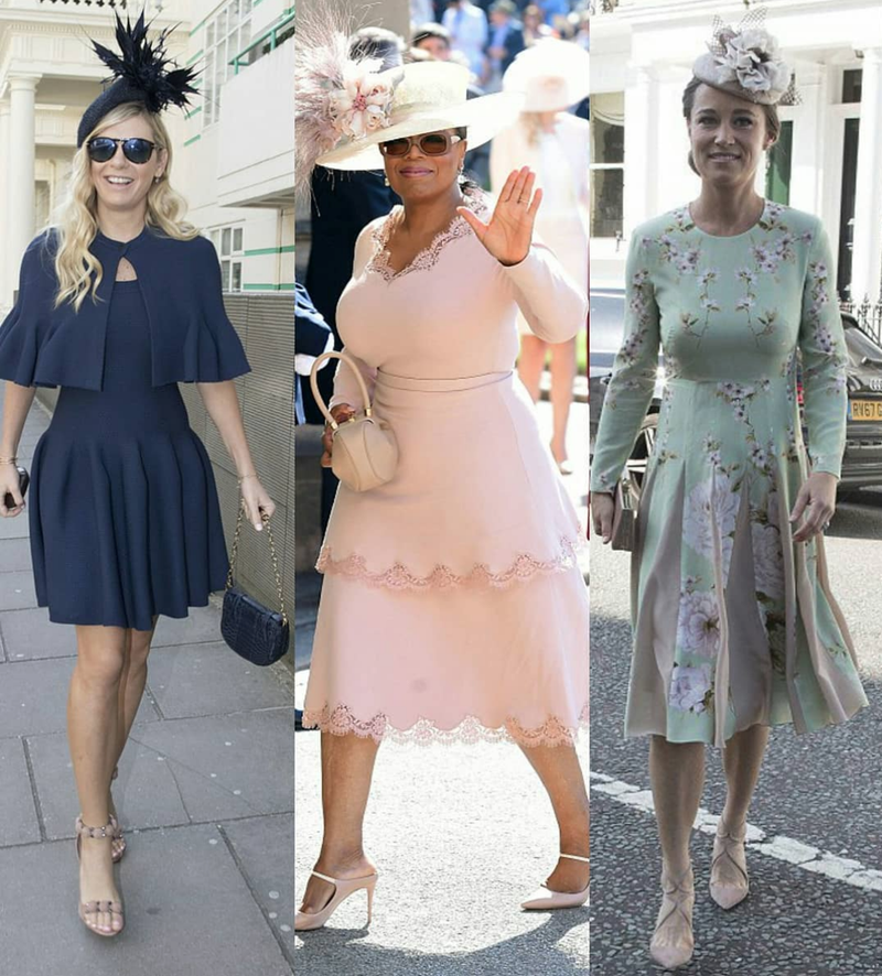 V ŽIVO: Kaj so zvezdnice oblekle na kraljevo poroko? (foto: Instagram.com)