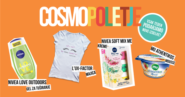 Drugi Cosmo poletni give-away - Foto: Cosmopolitan.si