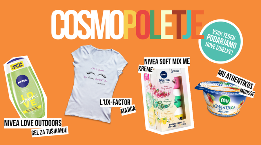 Drugi Cosmo poletni give-away (foto: Cosmopolitan.si)