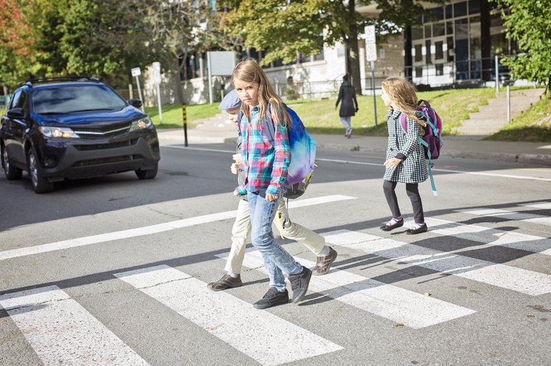 Vedno ustavite na prehodu za pešce (foto: Shutterstock)