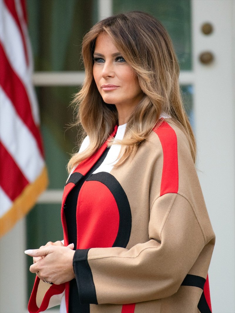 To je modni vzorec, na katerega prisega Melania Trump (foto: Profimedia)