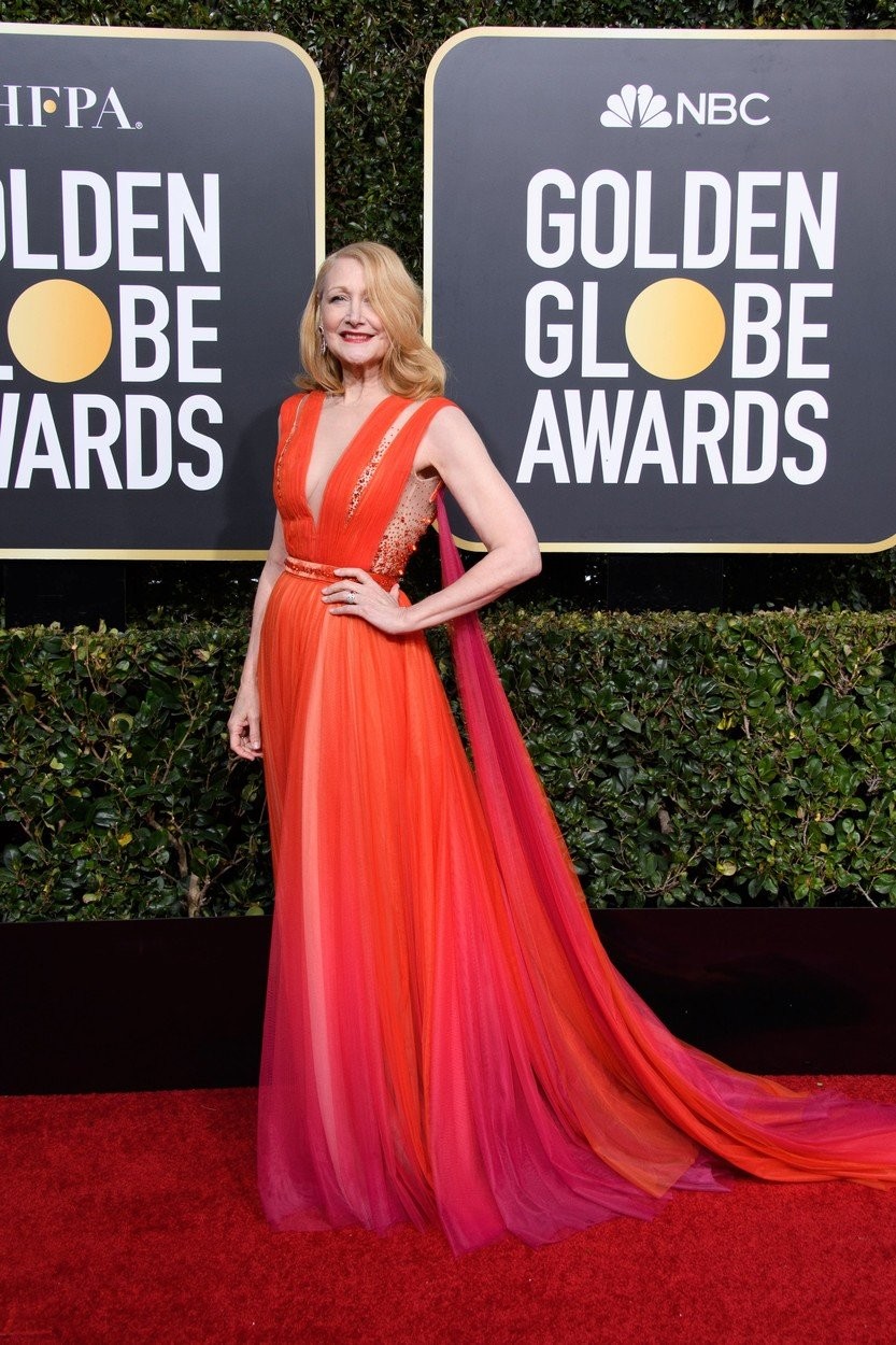 Patricia Clarkson v obleki Georges Chakra Couture