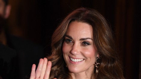 Kate Middleton je blestela v čudoviti prosojni obleki