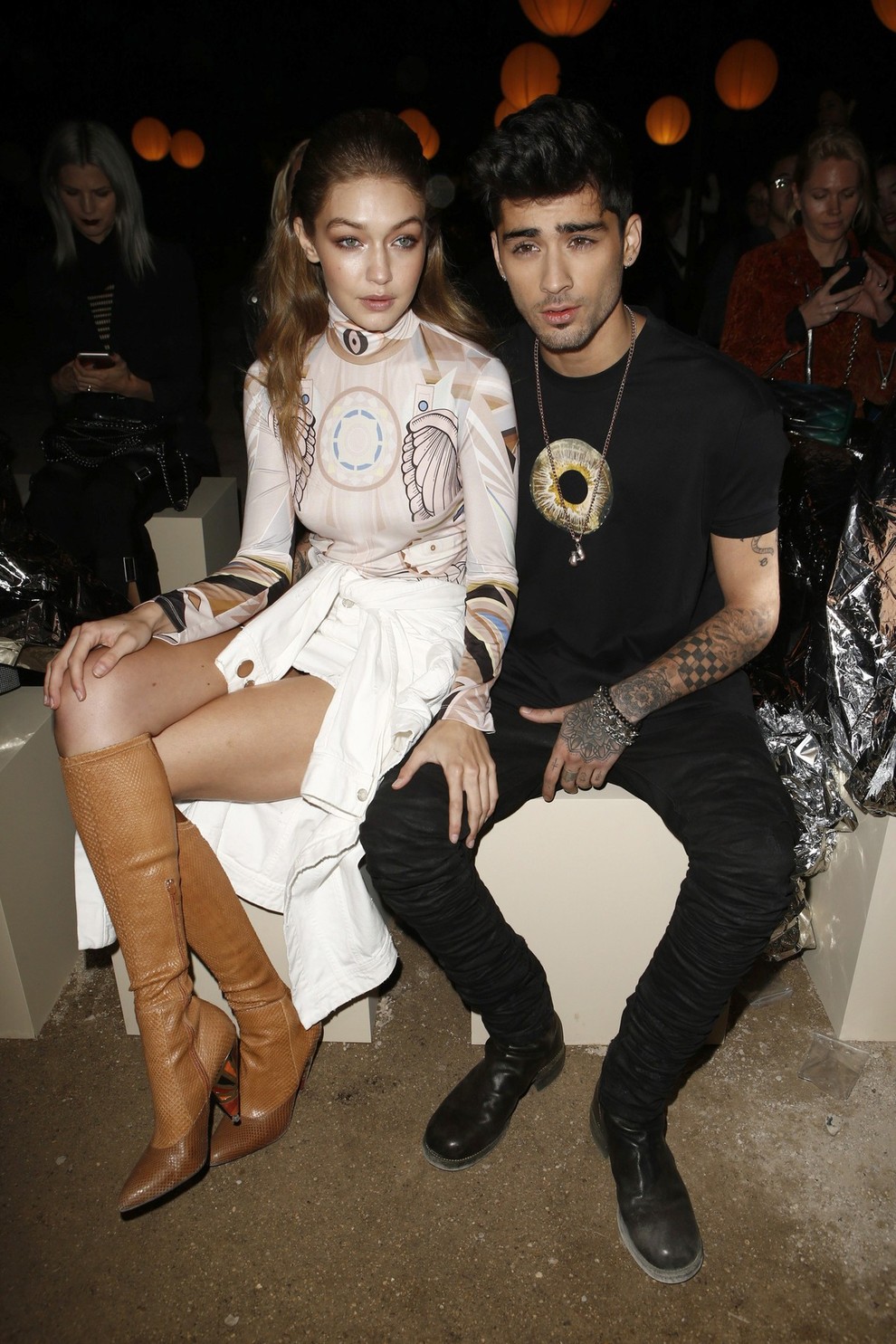 Gigi Hadid in Zayn Malik