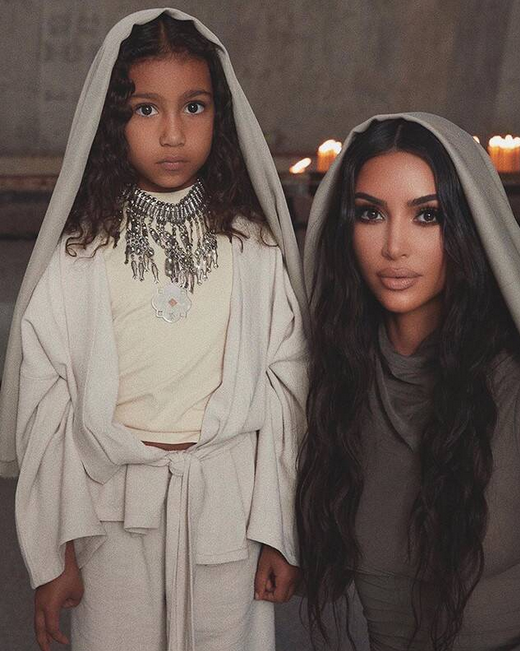 Kim Kardashian West in North West