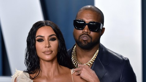 Kanye West se želi ločiti od Kim Kardashian