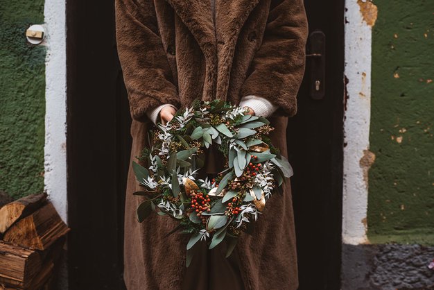 7 enostavnih korakov za izdelavo sanjskega adventnega venčka - Foto: Katja & Simon Photography