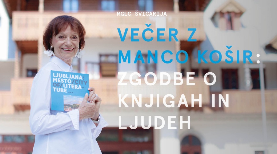 Večer z Manco Košir: Zgodbe o knjigah in ljudeh