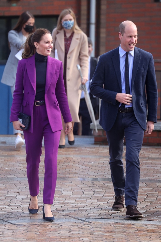 Kate Middleton in Princ William sta obiskala Univerza Ulster na Severnem Irskem.