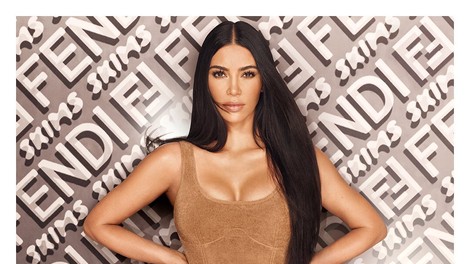 Kim Kardashian West je predstavila modno sodelovanje z znamko Fendi