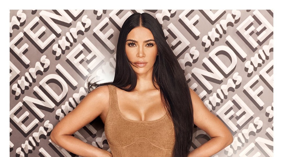 Kim Kardashian West je predstavila modno sodelovanje z znamko Fendi (foto: Instagram)