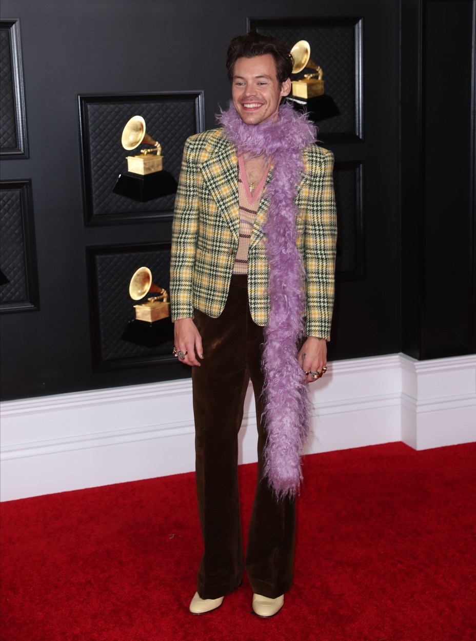 Uspešen pevec, podjetnik in igralec Harry Styles je obraz znamke Gucci. Tudi na podelitvi nagrad Grammy je izbral stajling italijanske …