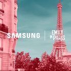 Samsung sodeluje z Netflixom: v 2. sezono serije Emily v Parizu bo vnesel ikonični slog in inovativno tehnologijo