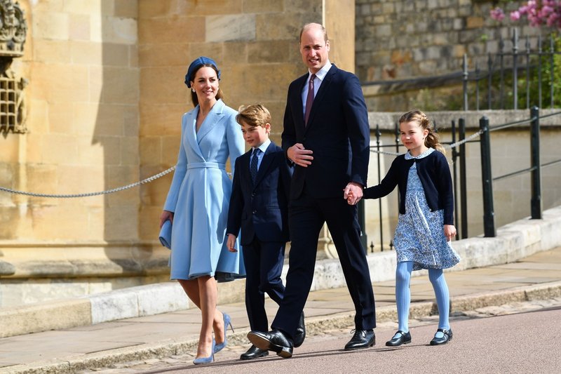 Princ William, Kate in njuni otroci vedno nosijo modro barvo: Kraljevi strokovnjak razlaga, zakaj (foto: Profimedia)