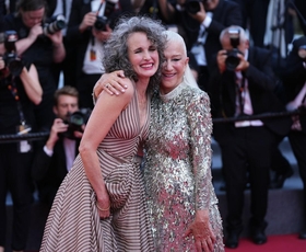 Helen Mirren in Andie MacDowell z novo pričesko v Cannesu sta najboljša oda sivim lasem in ženskam nad 60. let