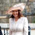 Carole Middleton se uči od najboljših: Mama valižanske princese v obleki s pomladnim vzorcem