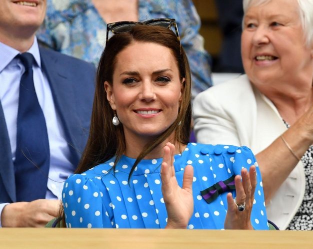 Kate Middleton z viralnim videoposnetkom z Wimbledona, v katerem je posvetila sladko gesto svojim staršem - Foto: Profimedia