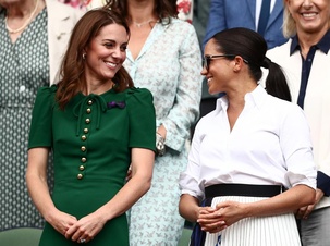 Kate Middleton in Meghan Markle med kraljičino pogrebno slovesnostjo menda nista spregovorila niti besede