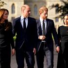 Princ William in Kate Middleton sta imela v Windsorju čustveno srečanje s princem Harryjem in Meghan Markle
