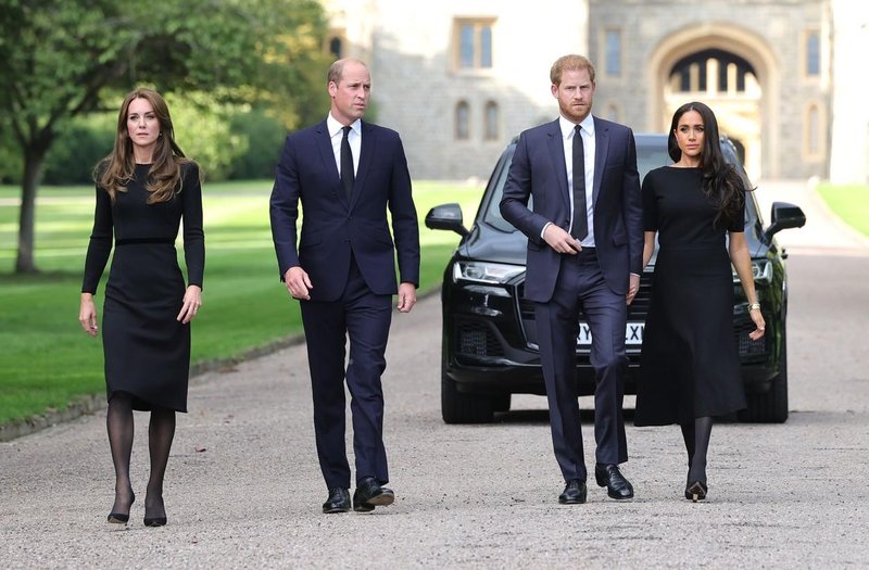 Zakaj je princ William v resnici povabil Meghan Markle na skupen sprehod ob smrti kraljice Elizabete II: Izpoved kraljevega fotografa (foto: Profimedia)