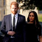 Princ Harry in Meghan Markle utegneta Archieja in Lilibet prepeljati v London na kraljičin pogreb