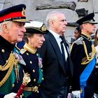 Pogreb Elizabete II: Zakaj princ Andrew in princ Harry ne smeta nositi vojaških uniform