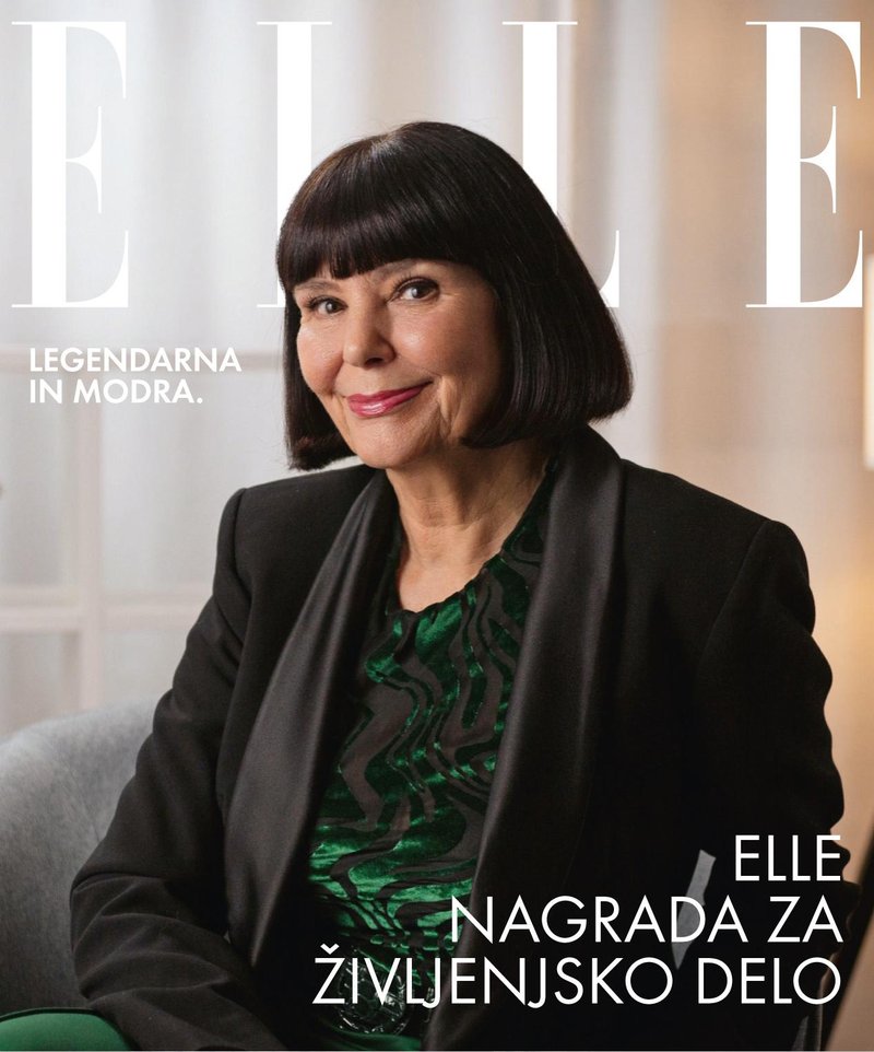 Elle Style Awards 2022: Nagrado za življenjsko delo je prejela Nina Gazibara (foto: Anja Kralj)