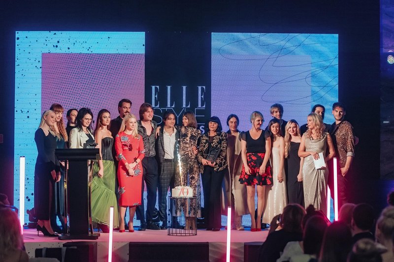 Nagrajenci Elle Style Awards in uredništvo revije Elle (foto: Marko Delbello Ocepek)