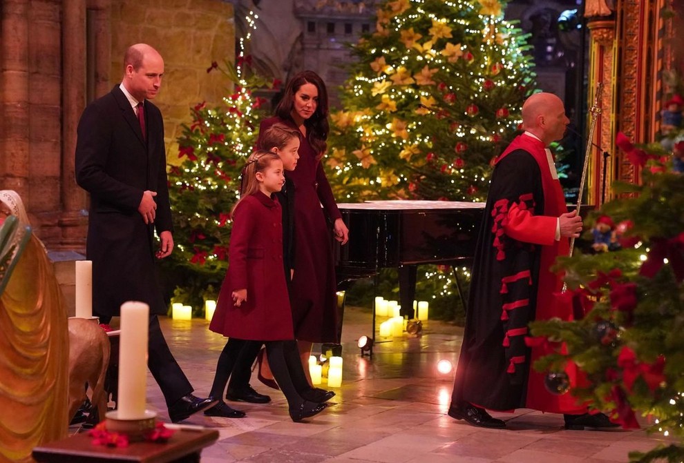 Večer tradicionalnih božičnih pesmi "Royal Carols: Together at Christmas", ki se ga je udeležila tudi družina Middleton, bo na sporedu …