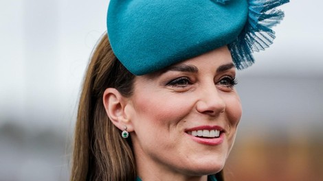 Kate Middleton za dan svetega Patrika izbrala nepričakovano barvo in zasenčila vse prisotne