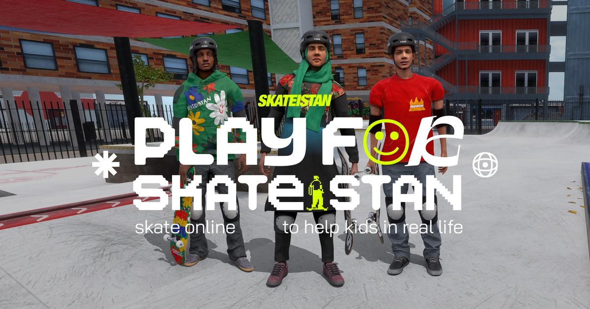 #PLAYFORSKATEISTAN – die Gaming-Community spielt, spendet und kreiert für gefährdete Kinder – Lifestyle