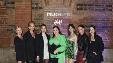 H&M proslavil sodelovanje z Muglerjem s spektakularno modno zabavo blagovne znamke v Berlinu