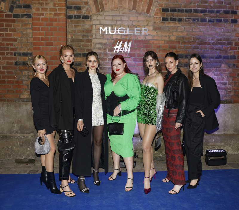 H&M proslavil sodelovanje z Muglerjem s spektakularno modno zabavo blagovne znamke v Berlinu (foto: promocijsko gradivo)