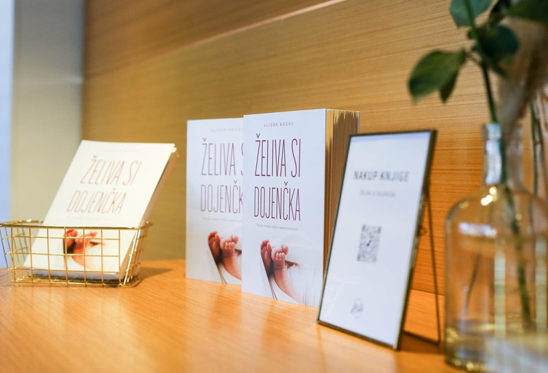 Knjiga Želiva si dojenčka Alison Kogoj: Obvezno branje za vse pare, ki hodijo po poti izzivov plodnosti
