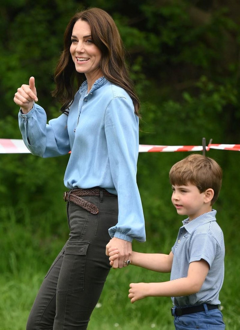 Tega ni pričakovala: Prva beseda princa Louisa je Kate Middleton osupnila (foto: Profimedia)
