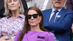 Godrnjanje, pridušene solze, tiho hlipanje, da nihče ne opazi: Nov video Kate Middleton z Wimbledona pove več kot tisoč besed