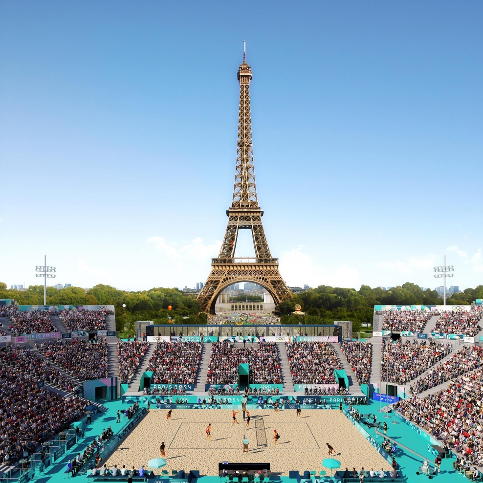 Šport z razgledom I Pripravljeni na olimpijske igre? Sprehodite se po najlepših javnih površinah in objektih v Parizu (foto: @Paris2024)