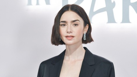 Lily Collins superge Salomon