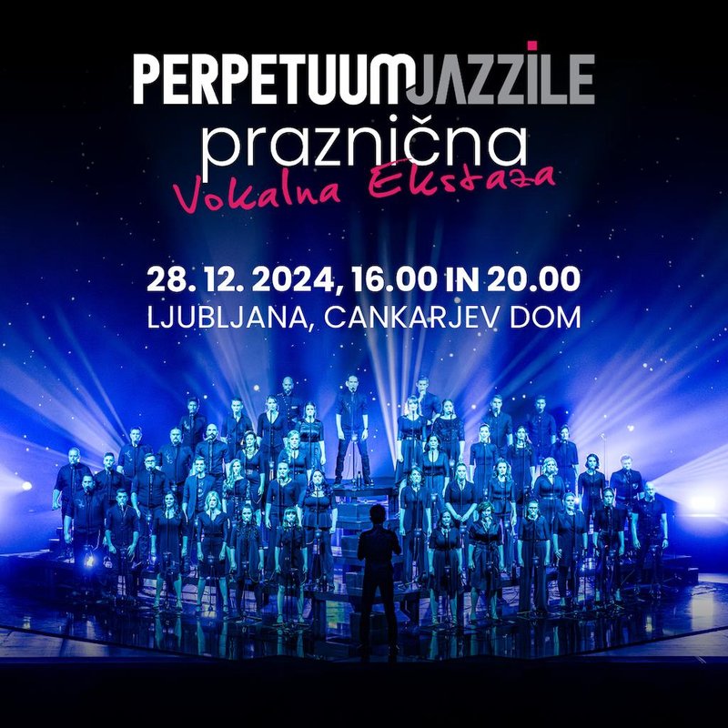 Perpetuum Jazzile naznanil svoj prvi praznični koncert , s katerim si lahko polepšate konec leta!
