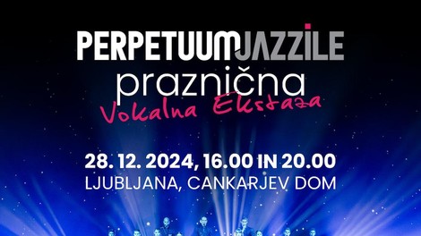 Perpetuum Jazzile naznanil svoj prvi praznični koncert , s katerim si lahko polepšate konec leta!