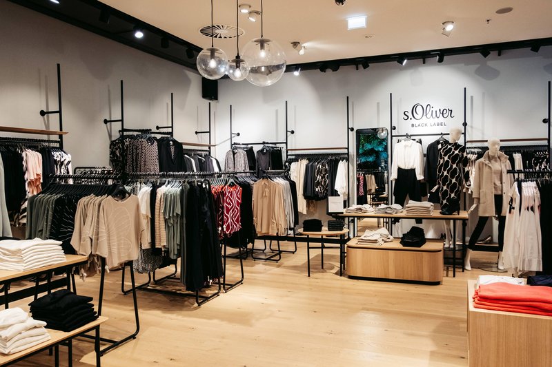 odprtje razširjene trgovine s.Oliver Black Label v nakupovalnem središču Aleja