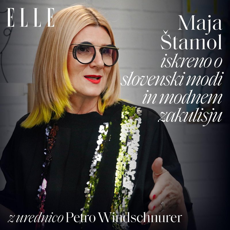 ELLE podkast I Maja Štamol Droljc: "Ni uspeha brez trdega dela." (foto: Aleksandra Saša Prelesnik / AML)