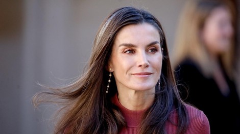 Letizia Ortiz pletena obleka