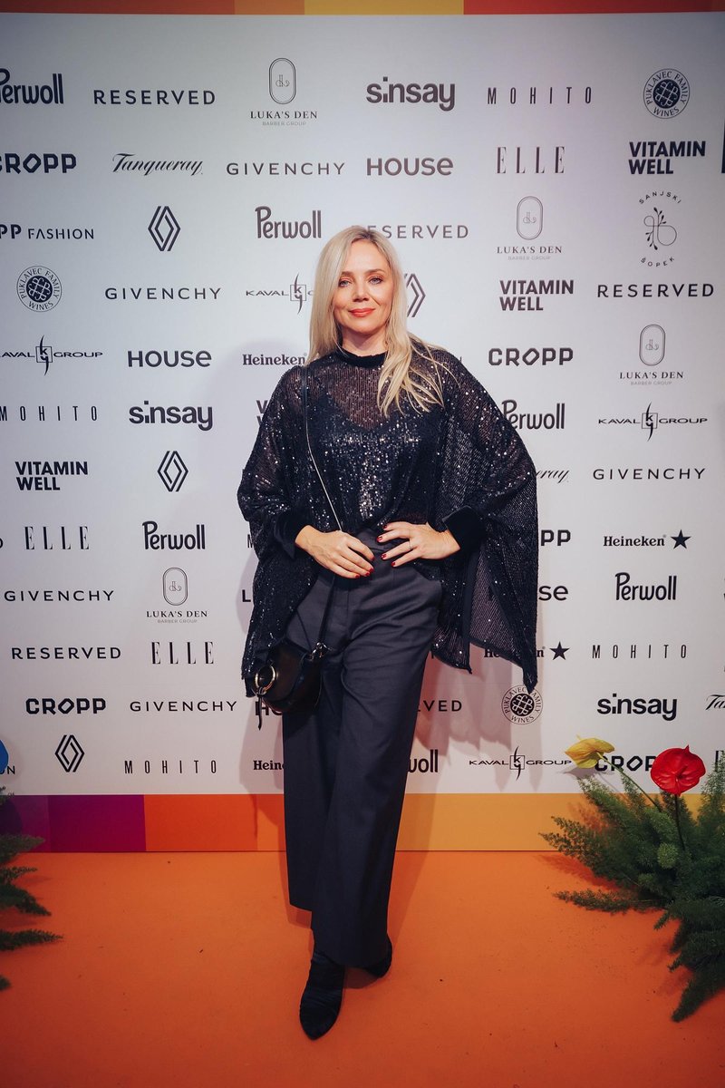 Katarina Čas Elle Style Awards